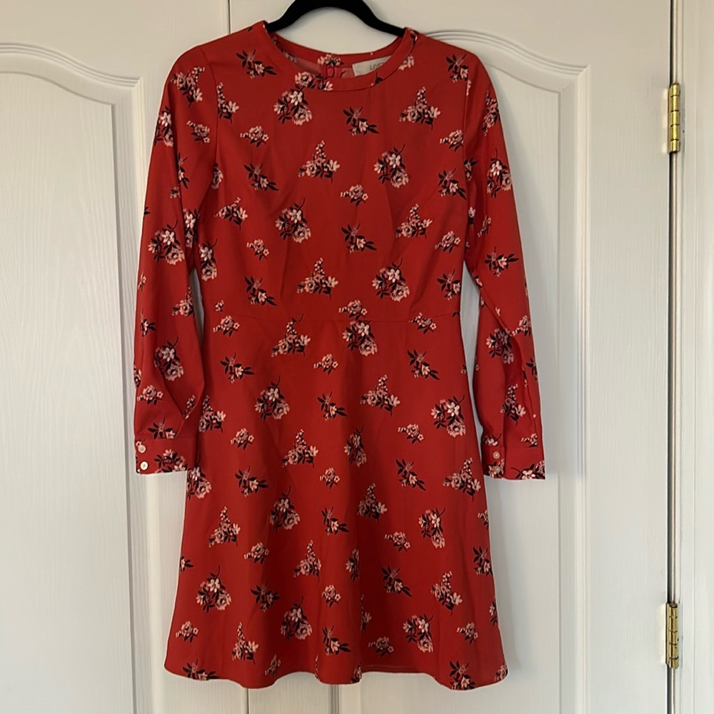 NWT LOFT Floral Dress Size 4P